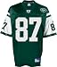 Laveranues Coles New York Jets NFL Equipment Green Replica Football Jersey By Reebok (XL=48)