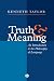 Truth and Meaning