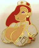 Jessica Rabbit Sexy Nurse Red Cross Disney Roger Rabbit Fantasy Lapel Pin