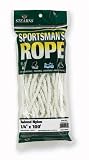 100 ft. Stearns® 1/4'd. Twisted Nylon Rope White