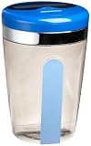 Perfect Solutions Digital Coin Counting Money Jar, Blue