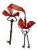 Shabby Cottage Chic Antique Decorative Keys Manor