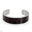 Bracelet Made in Two tone Resin and Stainless steel. Total item weight 27.7g Length 7.5in