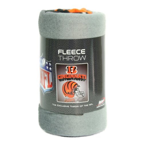 Cincinnati Bengals Super Soft Fleece Blanket (Dimensions 50