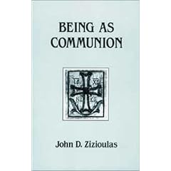 Being as Communion: Studies in Personhood and the Church (Contemporary Greek Theologians Series, No 4)