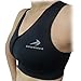 CompressionZ Padded Racerback Sports Bra - No-Bounce Support for High Impact Fitness & Yoga