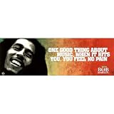 Bob Marley One Good Thing About Music, Music Slim Poster Print, 12 by 36-Inch