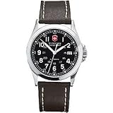 Victorinox Swiss Army Men's Infantry Mechanical Self-winding Leather Watch #24695