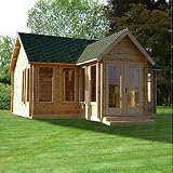 Hall Log Cabin 6m x 5.8m