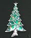 Search : Swarovski Crystal Rhodium Christmas Tree Pin