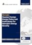 Georgia: Russian Foreign Energy Policy and Implications for Georgia's Energy Security