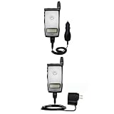 Essential Kit for the Nextel i830 - includes Car and Wall Charger with Rapid Charge Technology - Gomadic Brand w/ TipExchange Technology