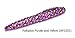 Polkadot Purple and Yellow Crystal Rhinestone Roller Ball Pen