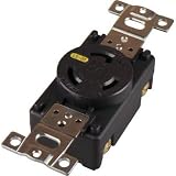 アメリカン電機:アメリカン電機 引掛形 埋込コンセント 接地2P20A125V 3210-L5 型式:3210-L5