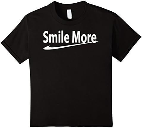 Kids Smile t shirt more 6 Black