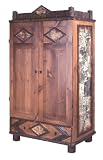 Adirondack Hickory Entertainment Center