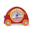 Kinderwecker Auto rot Wecker Uhr Holz
