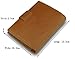 Admetus Men's Soft Genuine Leather Card Holder Coin Purse Bifold Wallet Brown