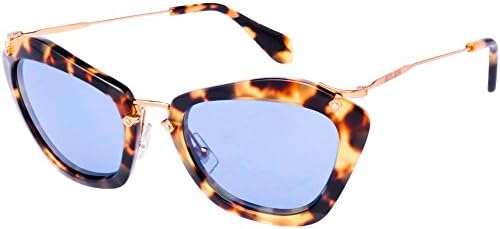 Miu Miu SMU10N Sunglasses 55mm Tortoise / Blue