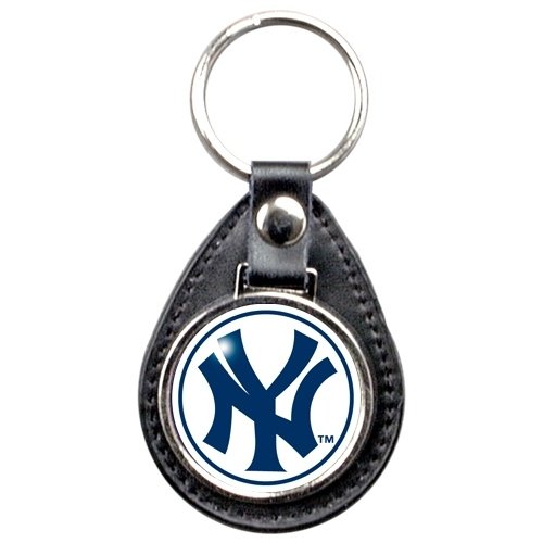 New York Yankees Premium Leather Keychain