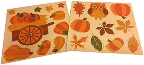 Fall and Harvest Themed Refridgerator Magnets - 2 Sheets