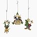 Terry's Village Christmas Holiday Gnome Tree Ornaments - Set of 3