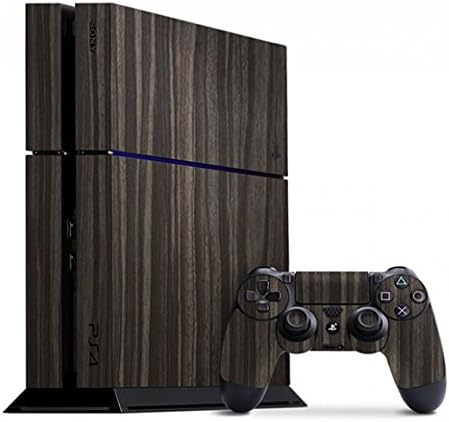 Gold Flake Ebony Wrap for Play Station 4