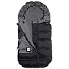7A.M. ENFANT "Blanket 212 Evolution" Extendable Bunting Adaptable for Strollers - Black/Gray