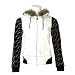 Volcom Slash and Burn Girls Sweatshirt White