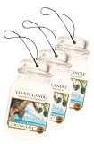 Coconut Bay Yankee Candle Car Freshener Bonus 3 Pak