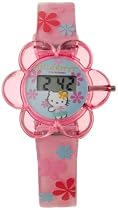 Hello Kitty Kids' Digital Pink Flower Watch #HK3