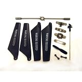 Syma S108G 3CH Helicopter Quick-wear Spare Parts Main Tail Blade Balance Bar Main blade...