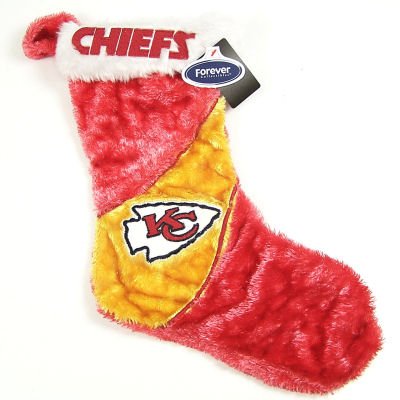 Buy KANSAS CITY CHIEFS OFFICIAL LOGO 17 CHRISTMAS STOCKING by Forever Collectibles