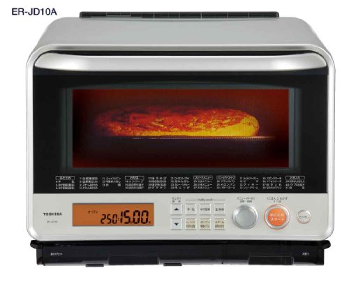 TOSHIBA　石窯ドーム 　過熱水蒸気オーブンレンジ３0Ｌ　シルバー　ER-JD10A(S) ER-JD10A(S)
