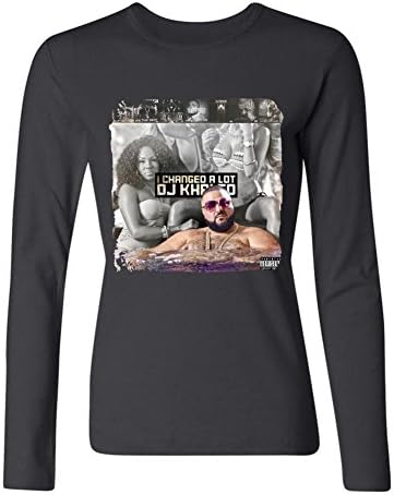 FRUN Women's DJ Khaled I Changed A Lot 2015 Poster Long Sleeve T Shirts