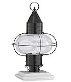 Classic Onion One Light Large Outdoor Post Mount Lantern