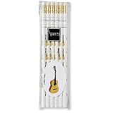 Crayon � papier musique Guitare (lot de 6)