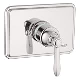 Grohe 19 321 EN0 Somerset Pressure Balance Valve Trim with Lever Handle, Infinity Brushed Nickel