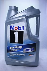 Amazon.com: Mobil 1 High Mileage Advanced Full Synthetic 5W-30 Motor ...