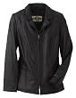 Ladies' Leather Hip Length Jacket