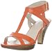 Nine West Women's Jumparound Open-Toe Pump,Orange,7 M US
