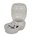 Petmate Replenish Pet Waterer with Microban, 4-Gallon, Pearl White