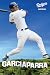 Los Angeles Dodgers (Nomar Garciaparra) White Wood-Mounted Framed Sports Poster Print - 24