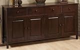 Mission style Buffet With Wood Doors