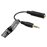 2.5mm Female to 3.5mm Male Headset Adaptor for Apple iPad/iPad 2/iPhone/3G/ 3Gs/4/4 CDMA/HTC and Other Phone Models