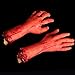 HOAEY Severed Cut Off Fake Bloody Hand Latex Arm Hand Halloween Prop (Random delivery)