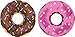 Set 2 Sprinkle Chocolate Donuts Dessert 1.25â€ Pinback Buttons Pins