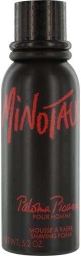 MINOTAURE by Paloma Picasso SHAVING FOAM 5.2 OZ for MEN ---(Package Of 6)