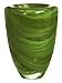 Kosta Boda Atoll Vase, Grass Green