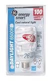 GE Energy Smart 26-Watt Daylight Spiral Compact Fluorescent Light Bulb Day